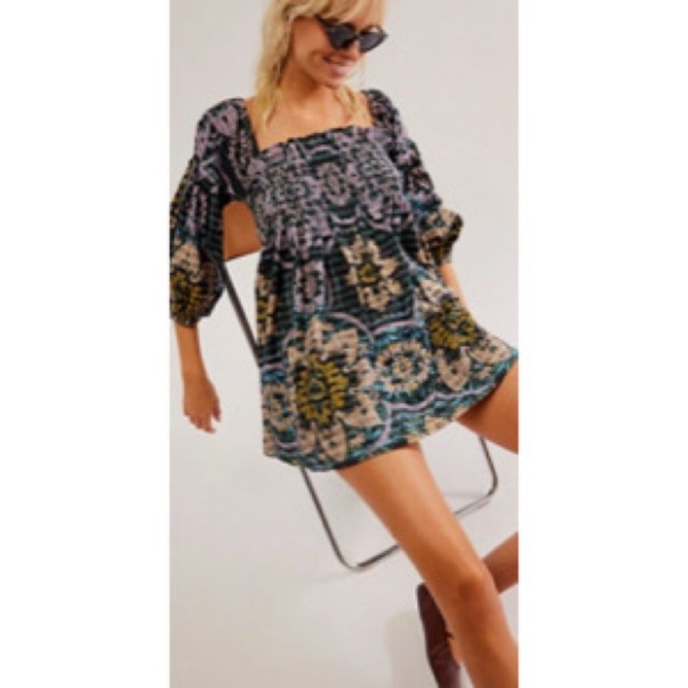 Boho Floral Dress